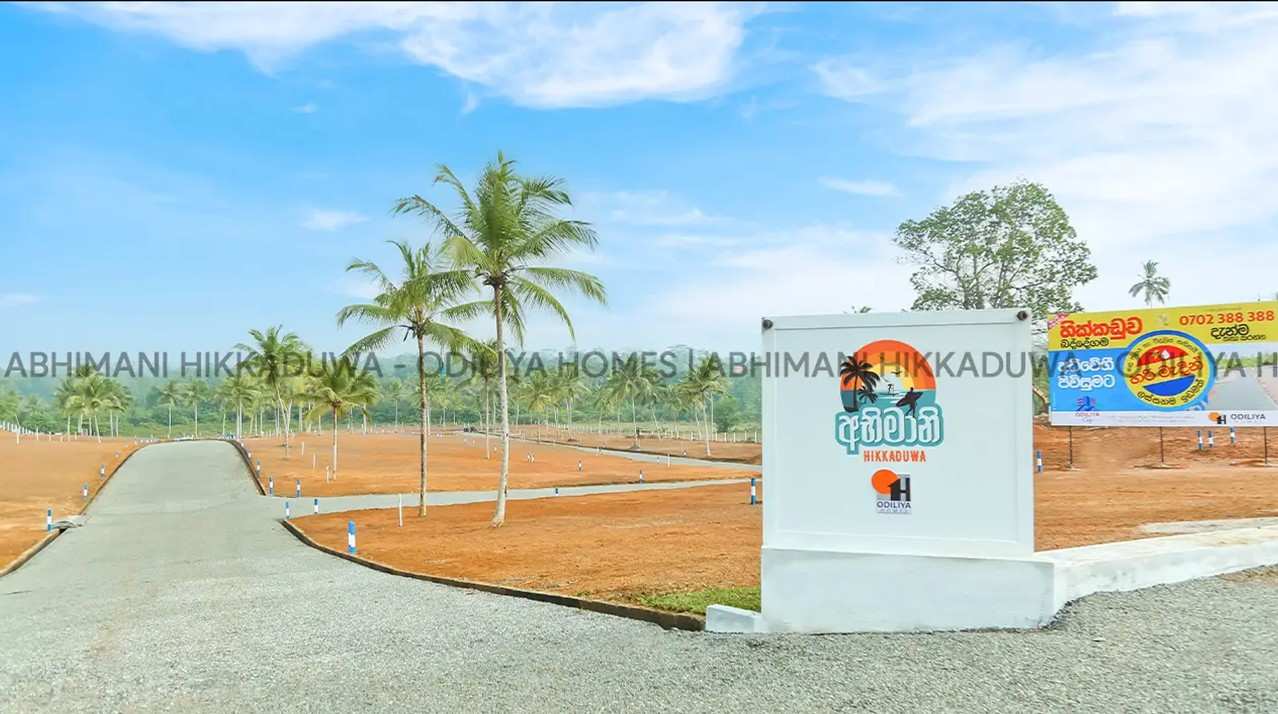 Hikkaduwa - Abhimani - Odiliya land for sale in Sri Lanka