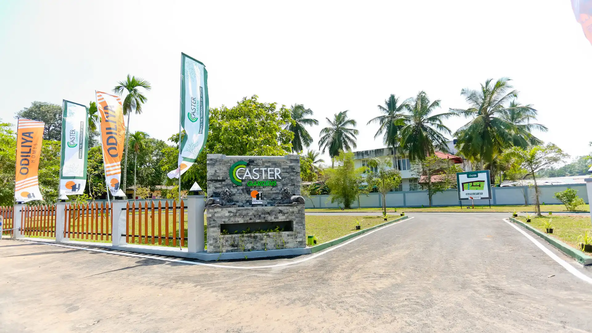Thalawathugoda Land Project - Caster Garden - Odiliya land for sale in Sri Lanka